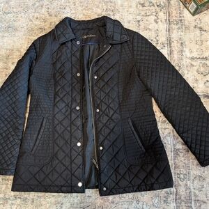 Calvin Klein Women's Black Quilted Jacket